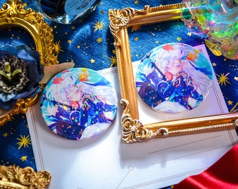 Heart of the Sea Neuvillette Holographic Big Badge