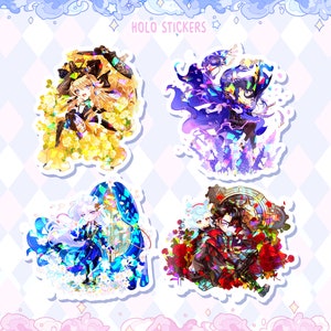 Flowers of Fontaine Holo Stickers
