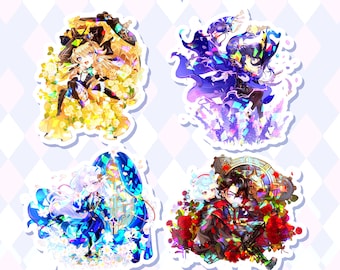 Flowers of Fontaine Holo Stickers