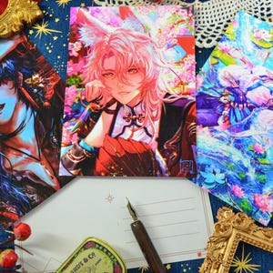 Honkai Star Rail - A6 ART POSTCARDS