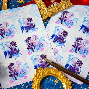 Wriolette Sticker Sheet