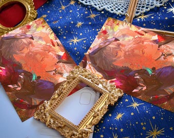 HSR Moze x Jiaoqiu - CARTES POSTALES D'ART A6