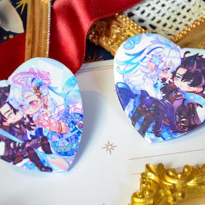 Wriolette Holographic Big Badge