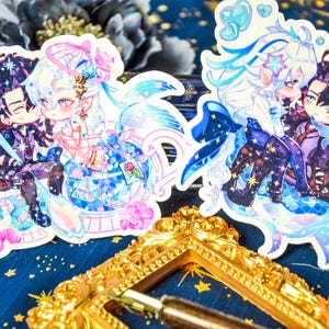 Wriolette Holo Sticker
