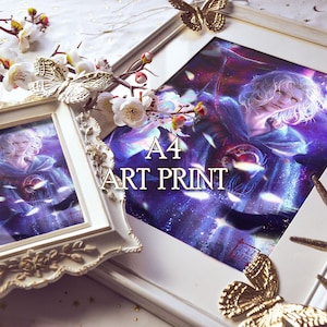 FFXIV-Invincible [Emet-Selch]-A4 Print