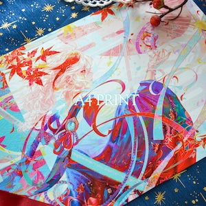 Voice in the wind [Kazuha]- A4 Print