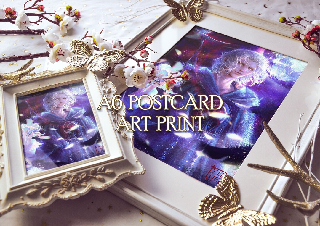 Ffxiv-invincible [emet-selch]-a6 Art Postcard - Etsy