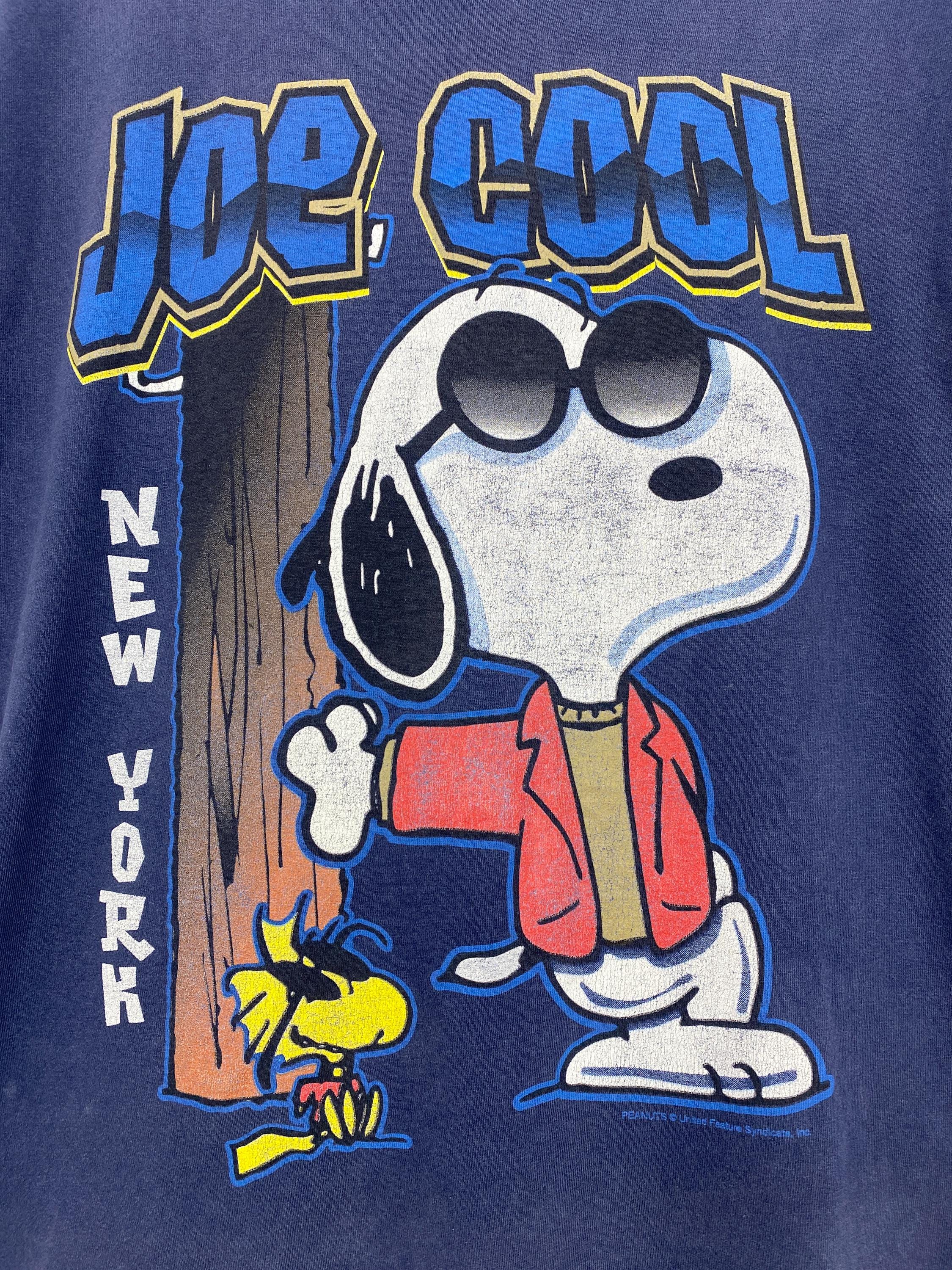 80s 90s スヌーピー 両面 ベースボール Tee L joe cool 80s 90s スヌーピー 両面 ベースボール Tee L joe cool トップス
