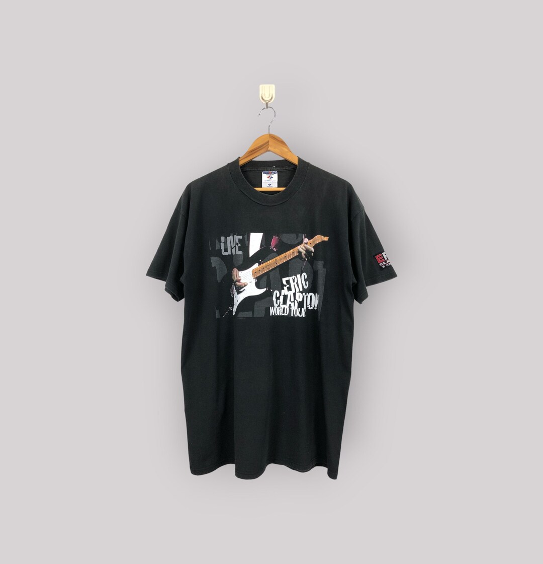 ミュージシャン vintage 1999 ERIC CLAPTON tee du Vintage 90s Eric Clapton Japan Tour 1999 Tee Vintage 1990s