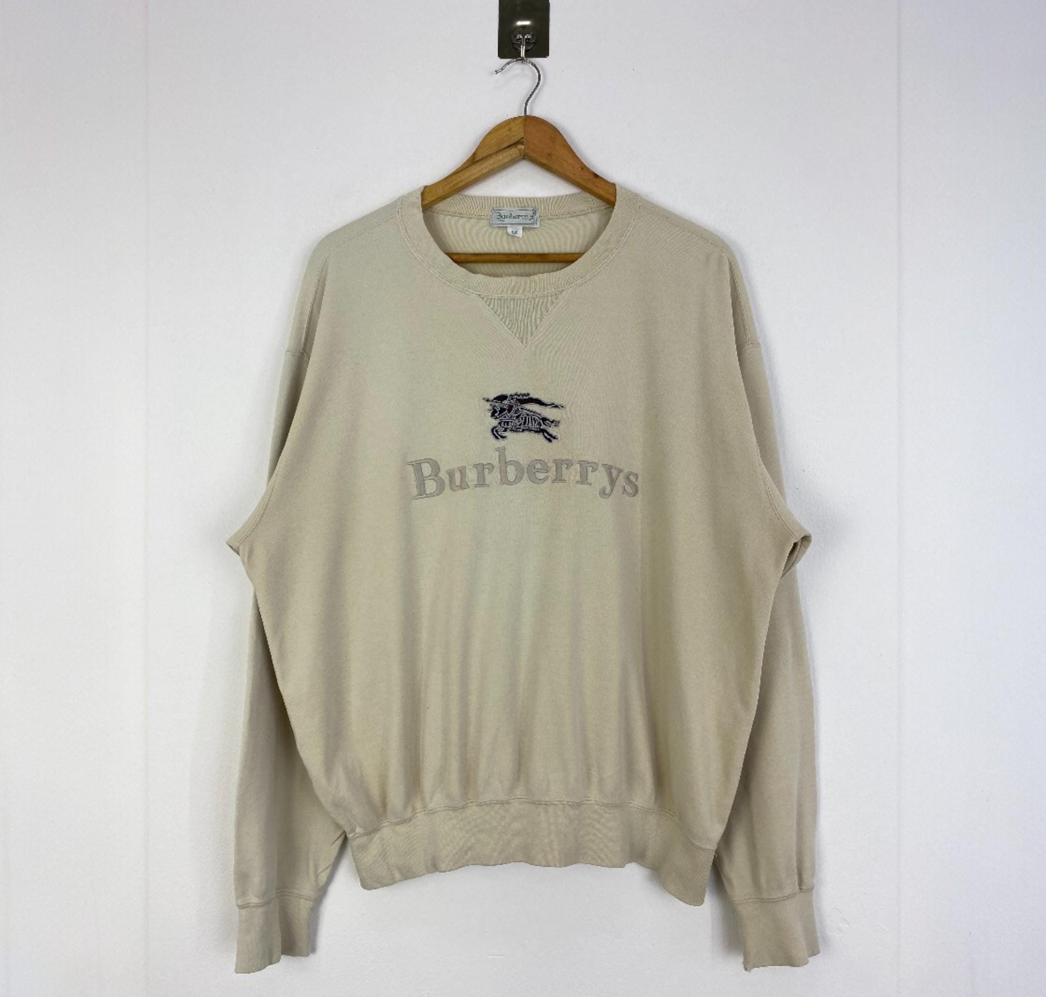 Vintage BURBERRYS ニット エルボーパッチ y2k パンク BURBERRY - バーバリーズ 90s イギリス製 オールド コンバット