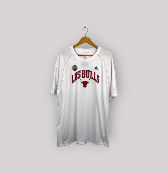 Vintage Y2K Adidas Chicago Bulls Noche Latina Tee Vintage