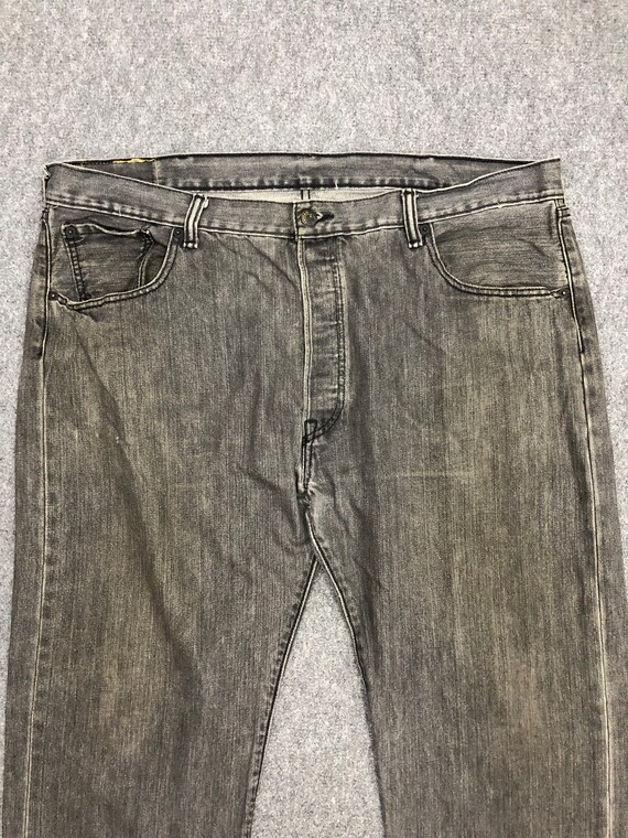 Size 40X29 Vintage y2k Levis 501 Jeans Oversized … - image 3