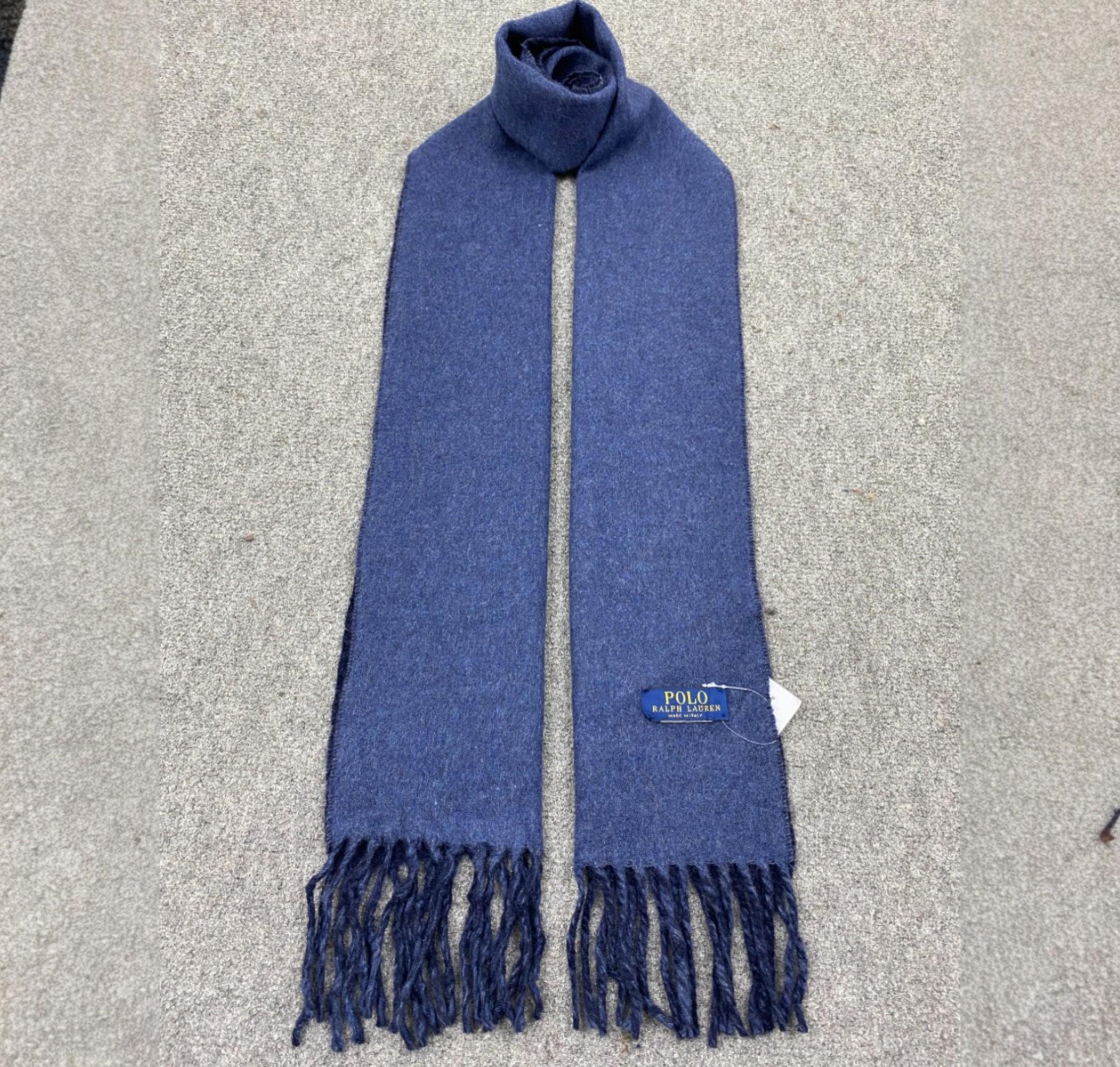 Ralph Lauren Muffler - Etsy Canada