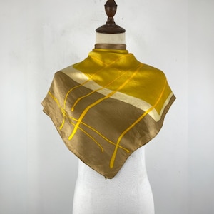 安い購入 Vintage Monique Vintage Scarf, Silk Twill Scarf, Silk Valery 小物