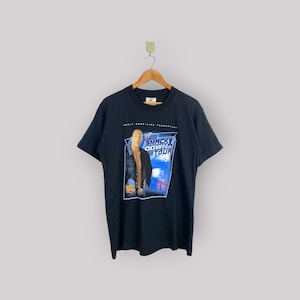 Vintage Y2K WWF Smack Down Tour Asia The Rock Tee Vintage 2000s Size Small Vintage WWE Wrestling Shirt Crewneck Short Sleeves Size S T-Shirt