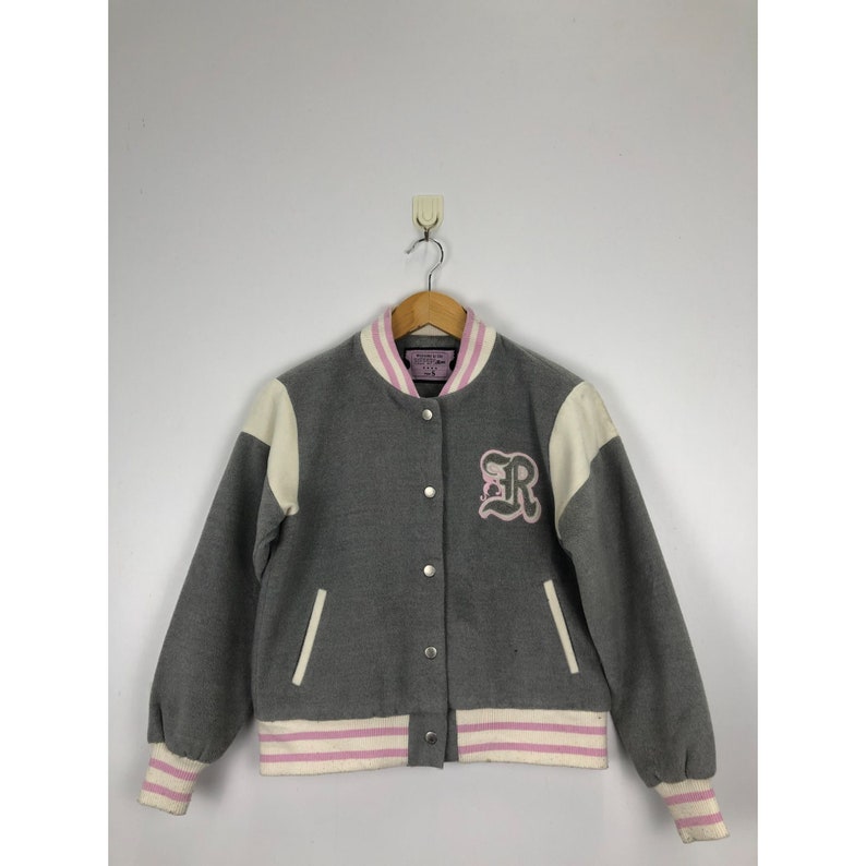 Vintage Repipi Wool Bomber School Varsity Jacket Letterman Jacket Highschool Bomber Baseball Jumper