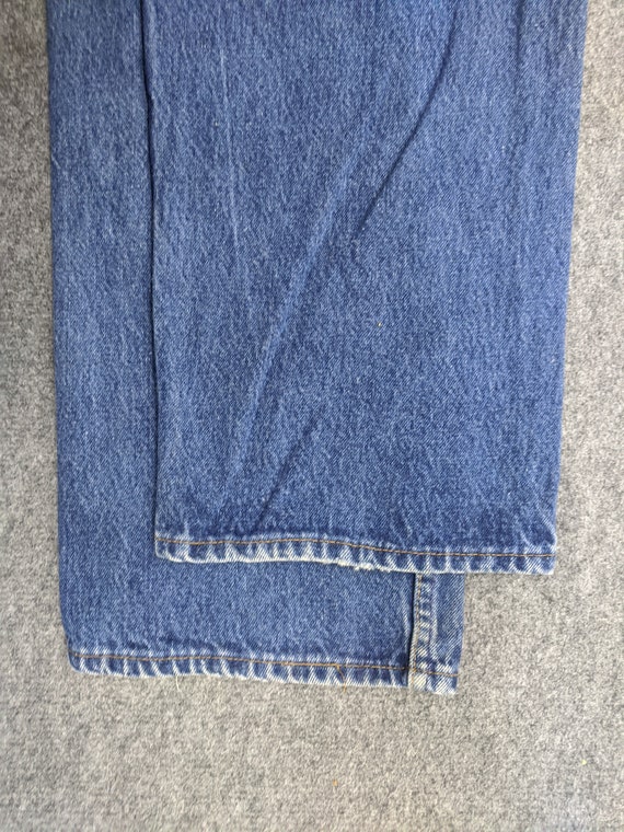 Size 40X29 Vintage Y2K Levis 501 Jeans Faded Blue… - image 8