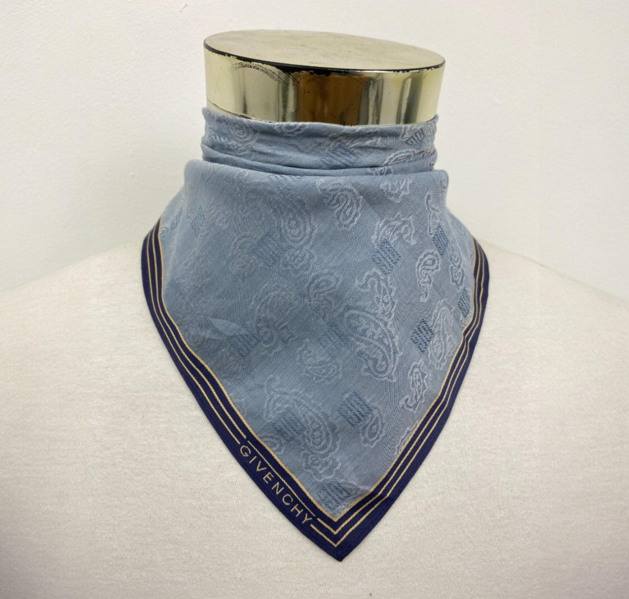 Vintage Givenchy Handkerchief, Givenchy Bandana Accessories