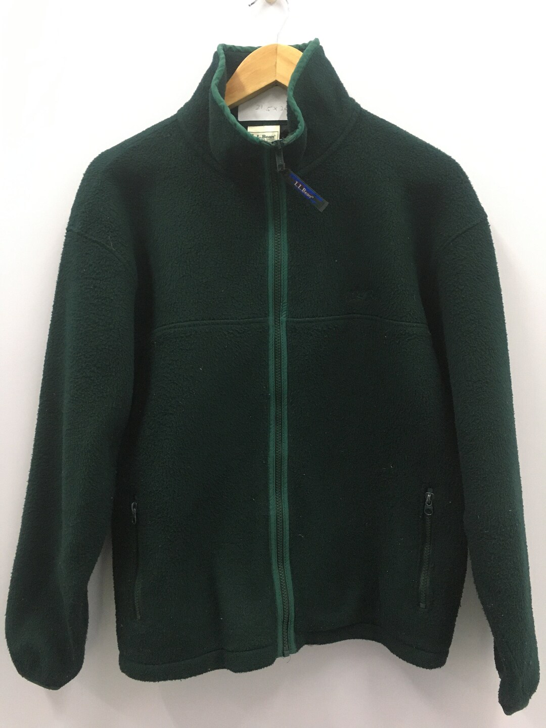 Vintage 90s LL Bean Matted Fleace Sherpa Zipper Jacket Etsy