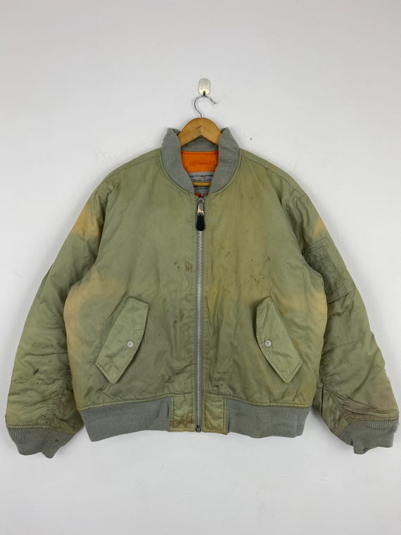 【VINTAGE】80〜90s made in USA MA-1 Alpha Industries × Vintage Vintage 80's Alpha Industries