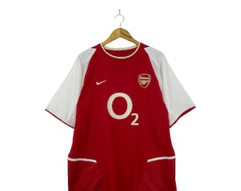 Nike Arsenal O2 Jersey T-shirt Football Soccer Mens Size XL Red - Etsy