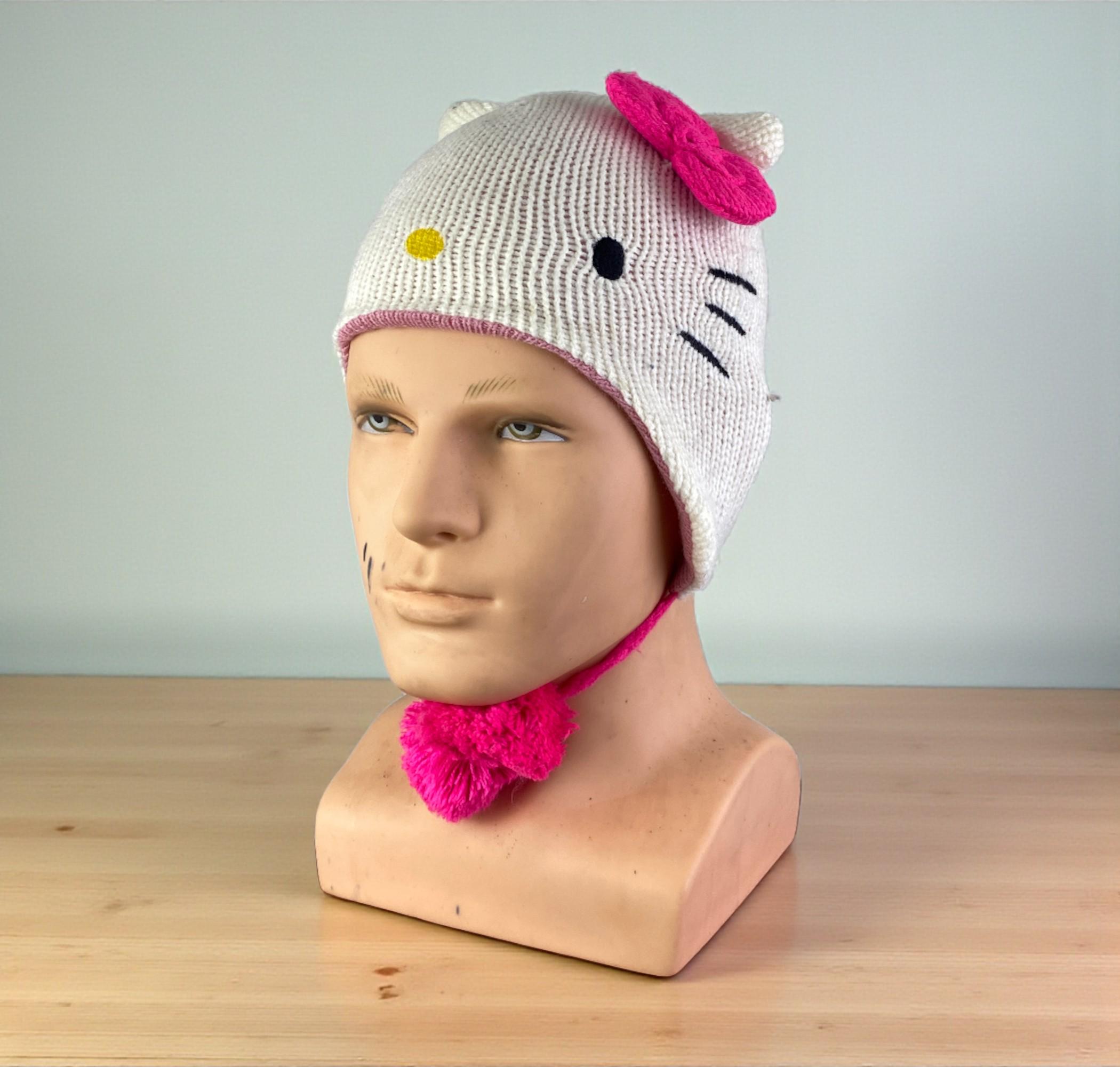 帽子 PELLICULE HELLO KITTY doodle beanie HELLO KITTY doodle beanie｜PELLICULE | ぺリキュール