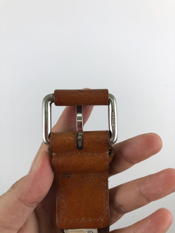 小物 vintage leather belt Vintage Pin Buckle Men Belt Casual First Layer Cowhide