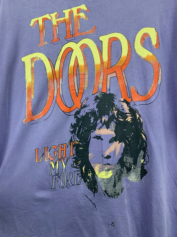 The Doors Light My Fire Graphic Band Tee Vintage … - image 7