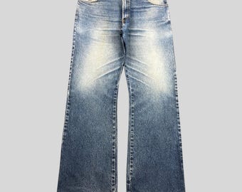 Vintage Levi's 517 Flared Fit Jeans W34 L32 Men's Blue Denim - Etsy