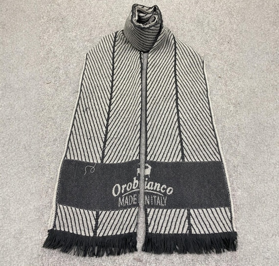 Vintage Orobianco Scarf Vintage Orobianco Made in Italy Wool 