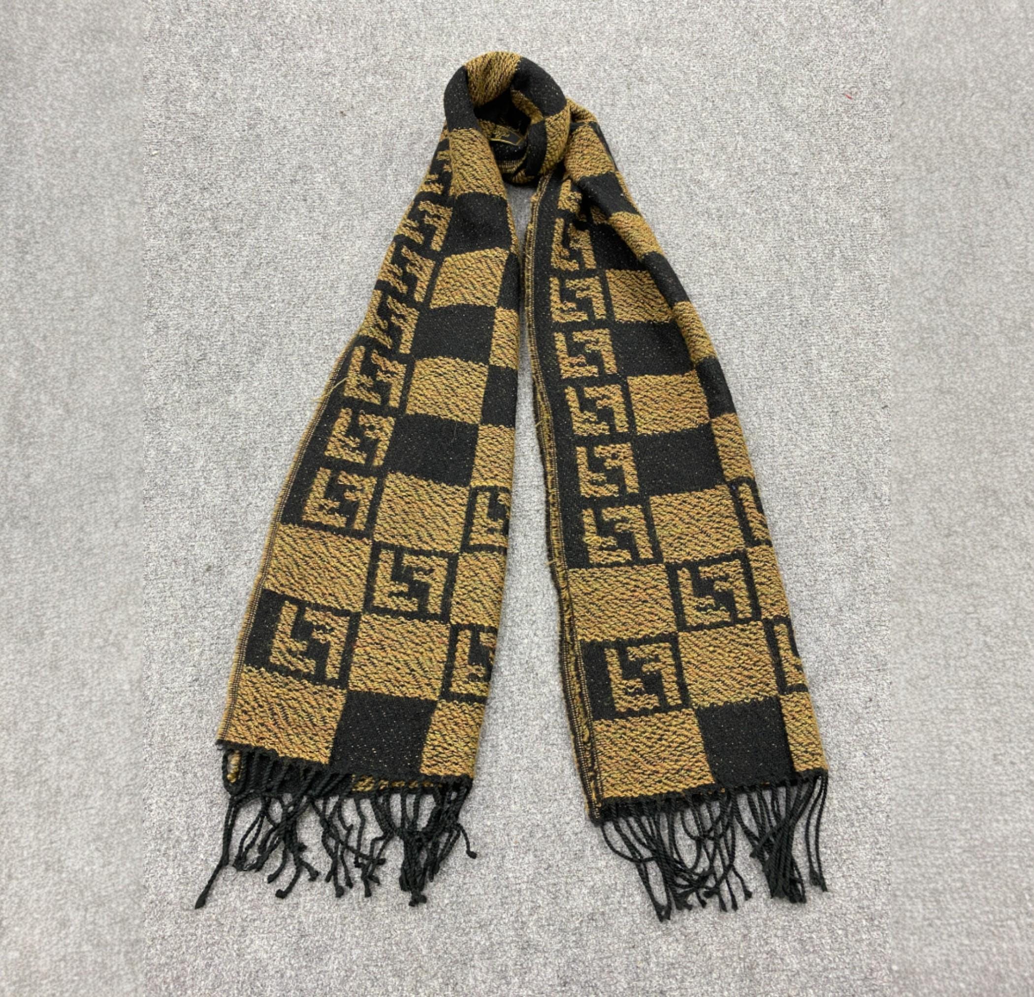 Vintage Fendi Scarf Roma Italia Fendi Wool Scarf Vintage Fendi