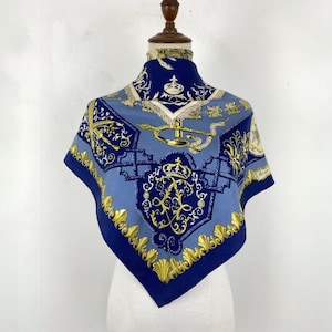 Vintage Hermes Carre 90 ludovicus Magnus Silk Scarf Hermes Square Scarf Vintage Hermes Silk Scarf Hermes Scarf Vintage Hermes Foulards