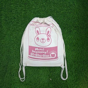 Vintage Hello Anime Totebag, Japanese Brand Cartoon Bag,  Cartoon Printed Bag, Grandma Totebag, Totebag For Kids, Cartoon Totebag, Quote Bag