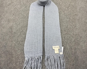 小物 NULLUS WOOLEN MUFFLER Men Scarf/ Muffler/ Unisex Scarf/ Brown Muffler/ Woolen