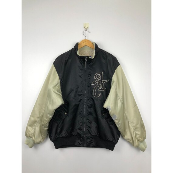 Vintage 80s Descente Japanese Brand Varsity Bomber Jacket - Etsy
