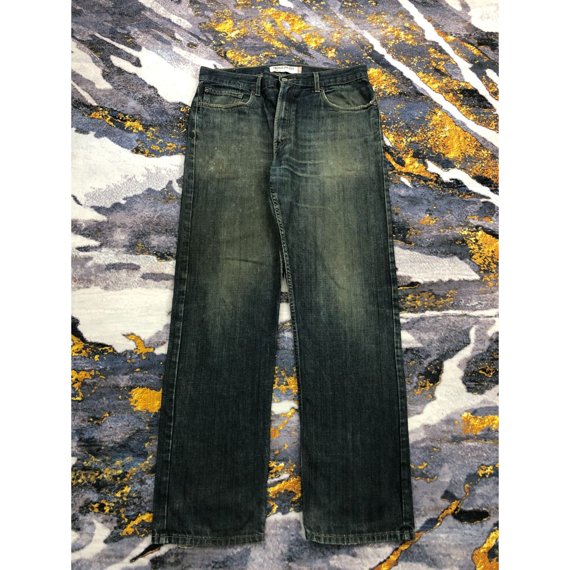 Vintage Levis 505 Sun Faded Blue Jeans W38x33 - Etsy