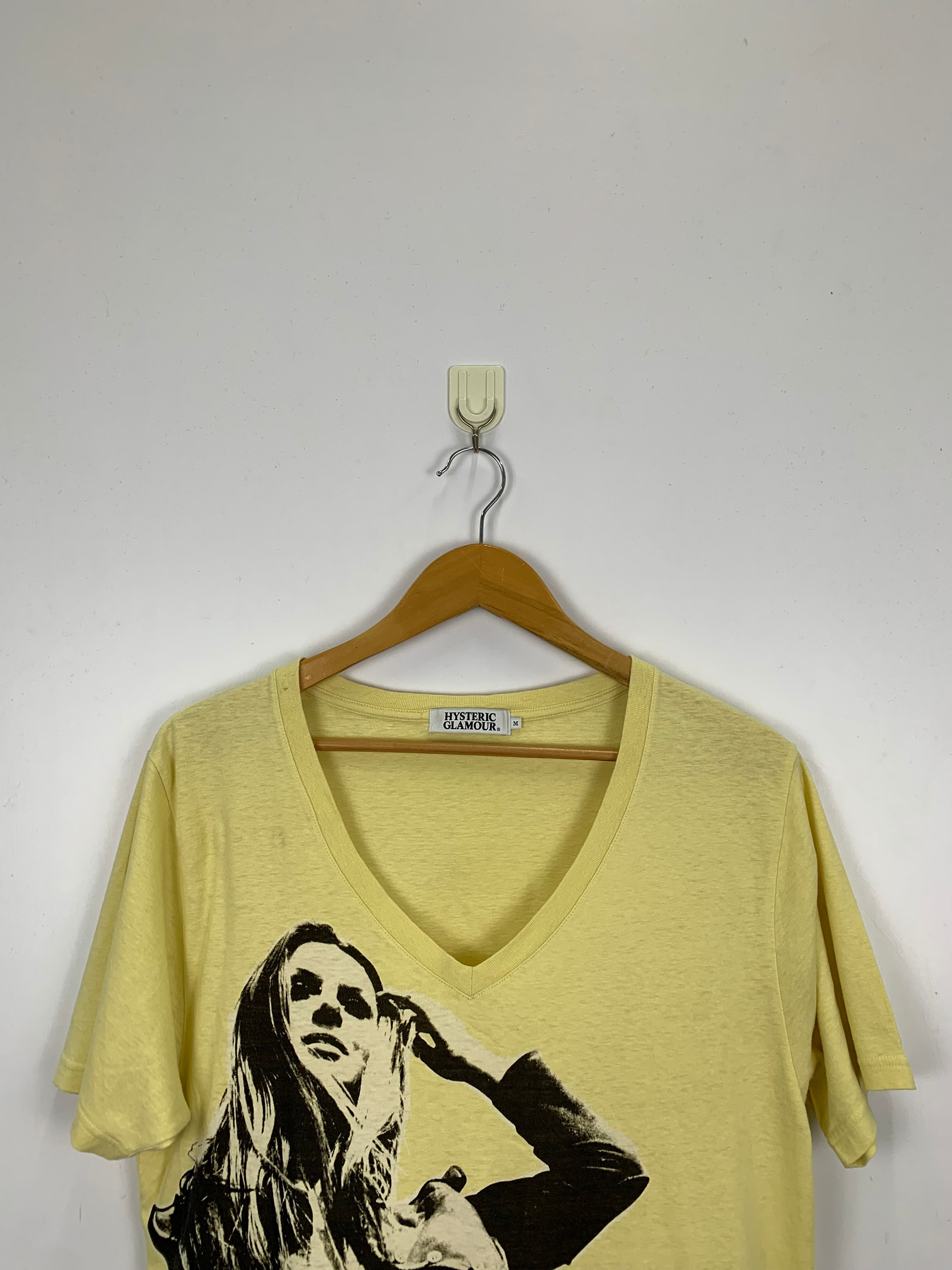 Vintage Y2K Hysteric Glamour V-neck Tee Vintage 2000s Size