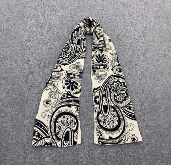 Vintage Codello Lambswool Scarf: Full Print Muffl… - image 1