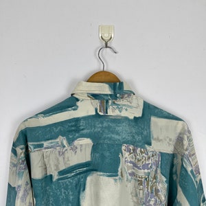80'S Carol Joseph Art T-shirt, Men's, Size L, Vintage unclear white type Vintage Second Hand