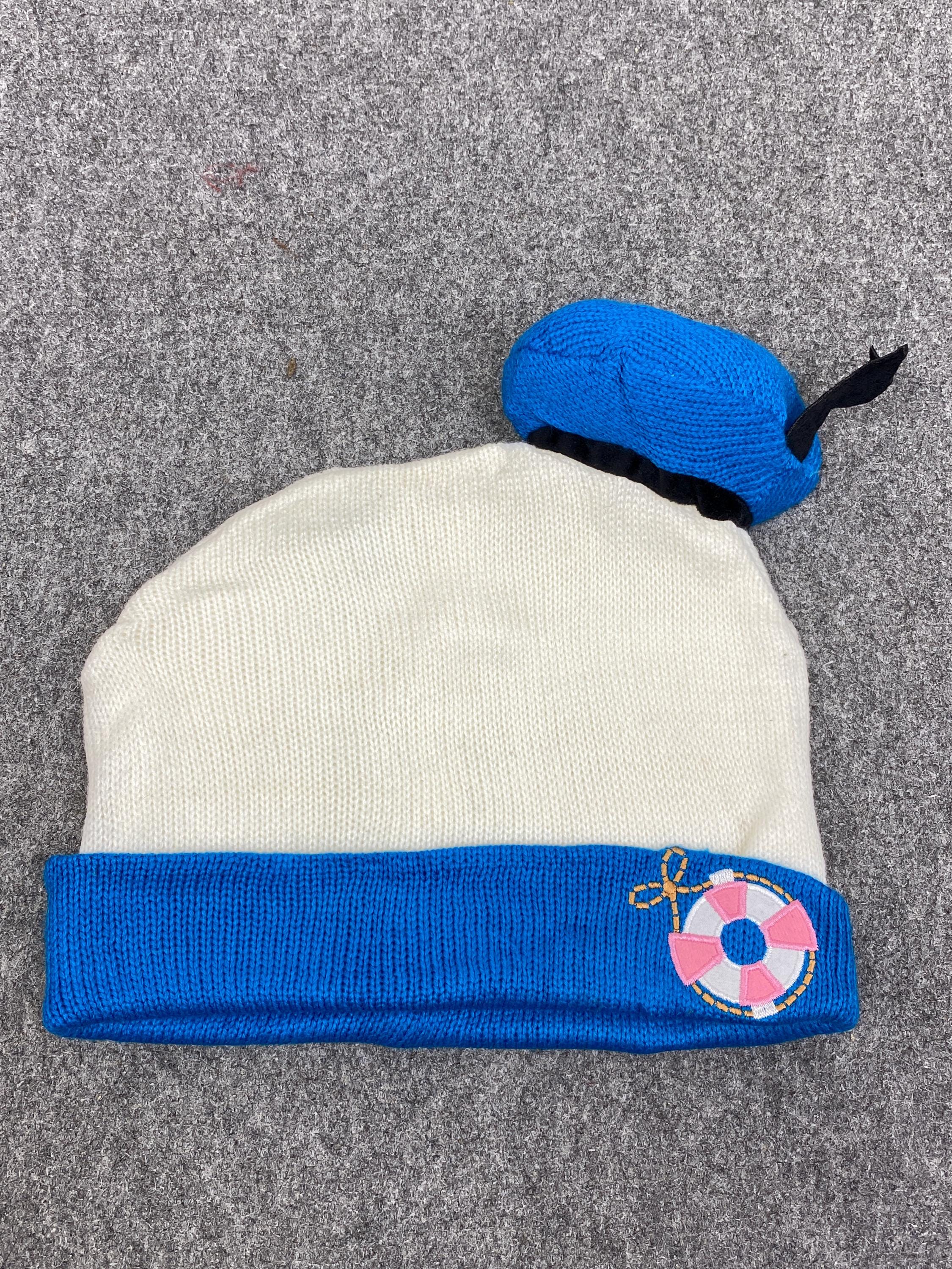 Tokyo Disney Parks Limited Edition Donald Duck Sailor Beanie Hat っ◔◡◔)っ? ???????!!? Exclusive Big Head Plush  main image 2