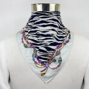 Vintage Celine Handkerchief Celine Paris Bandana Pocket Squares Neckerchief Headband Womens Wrap Accessories Scarves New Year Gift for Mom