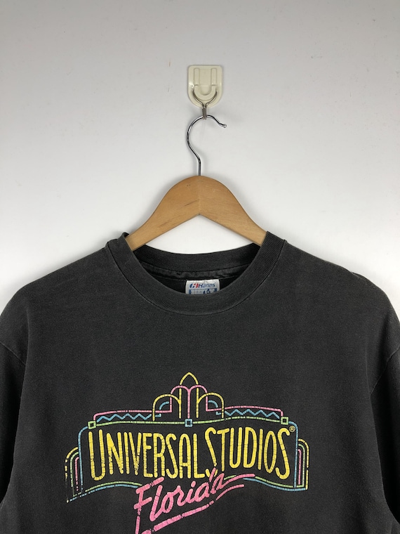 Vintage 90s Universal Studios Florida Central Logo Tee Vintage