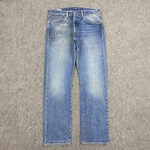 Size 32x30 Vintage Y2K Levis 501 Jeans Blue Faded High Waisted 2000s Levi&#39;s Light Washed Jeans Levi&#39;s Straight Cut Jeans Levis Mom Jeans W32