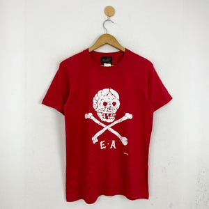 Vintage Y2K Skulls Figure Made in Japan Tee Vintage 2000s Size Small Euilact Skulls Printed Japanese Brand Crewneck Short Sleeves Size S Tee