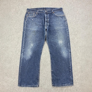 Size 39x28 Vintage 90s Levis 501 Jeans Faded Blue High Waisted 2000s Levis Button Fly Jeans Levi&#39;s Straight Cut Jeans Levis Mom Jeans W39