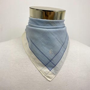 Christian Dior Vintage Christian Dior Handkerchief, Christian Dior Pocket Square, Christian Dior Scarf, Vintage Christian Dior Bandana