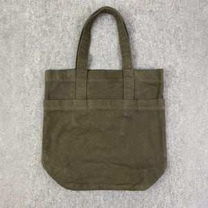 Stylish Green Denim Tote Bag - Spacious & Durable for Everyday Use | Perfect for Shopping, Work, and Travel - Versatile Reusable Handbag