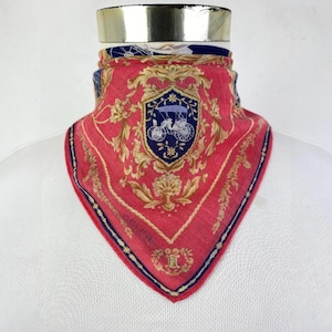 Vintage Celine Handkerchief Celine Paris Bandana Pocket Squares Neckerchief Headband Womens Wrap Accessories Scarves New Year Gift for Mom