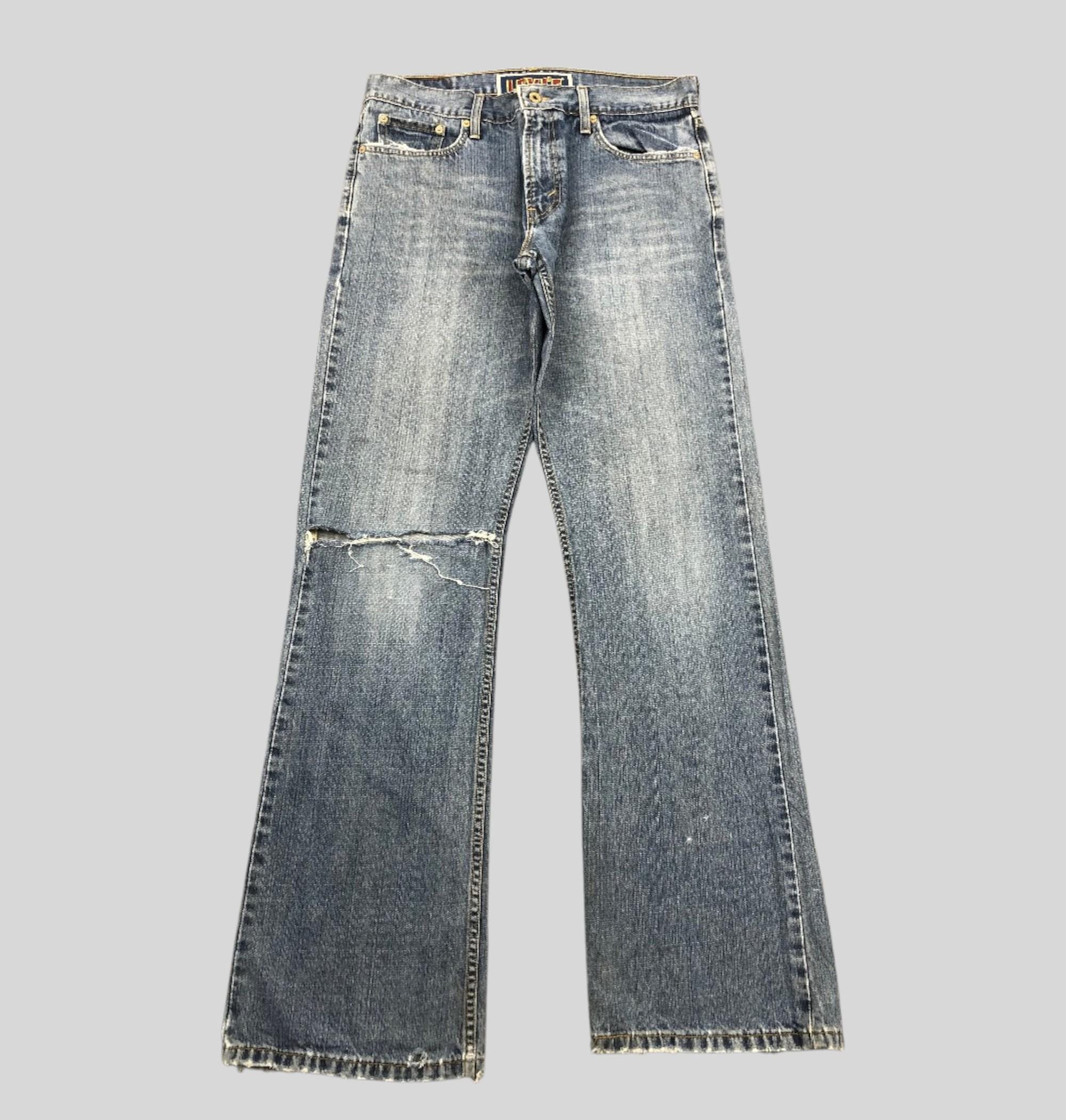 【custom Culture】00s Bootcut Pants Noughties Bootcut Jeans - Blue | Levi's® RO