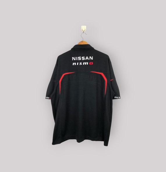 Vintage Y2K Nissan Nismo Worker Polo Tee Size 4xlarge